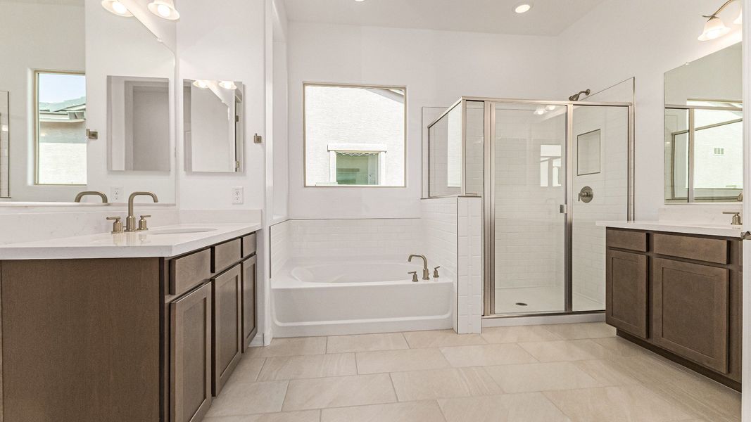 Furnished interior view inside a new home in Sycamore Farms, Surprise (Image 13).