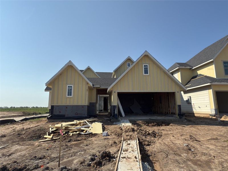 In-progress construction of a new home in Austin Point, Richmond, TX (Image 11). In-progress construction of a new home in Austin Point, Richmond, TX (Image 11).