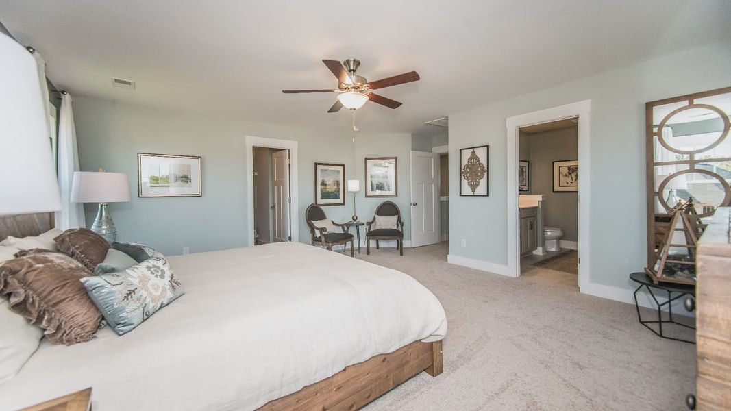 Owner's Suite of The Cameron Design by DRB Homes