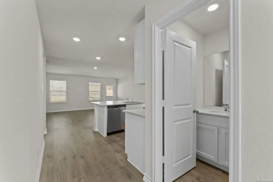 Furnished interior view inside a new home in Laurel Vistas, San Antonio (Image 12).