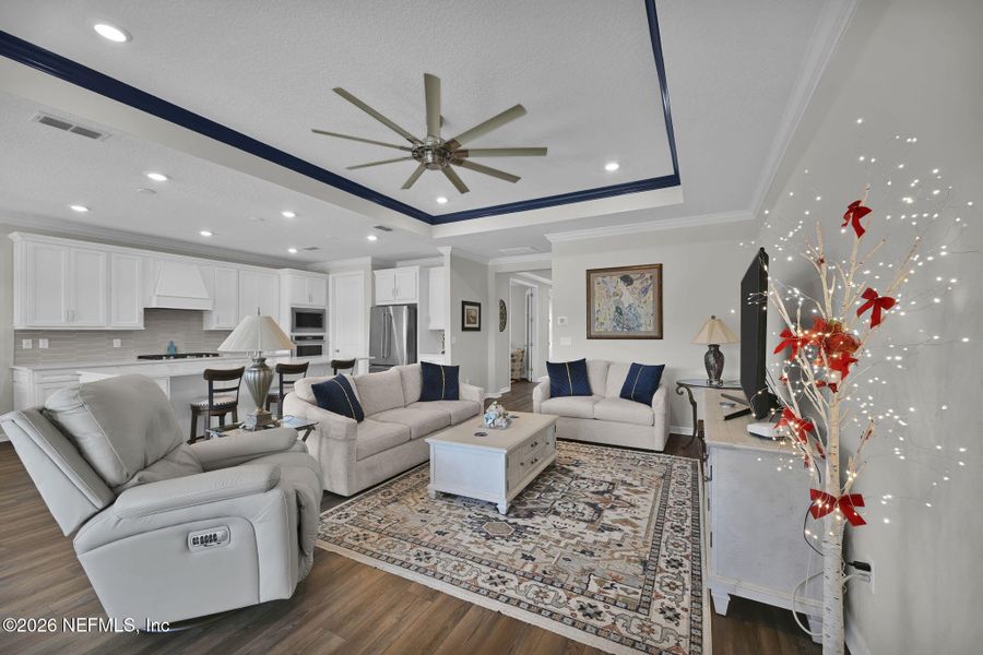 Furnished interior view inside a new home in , St. Augustine (Image 35).