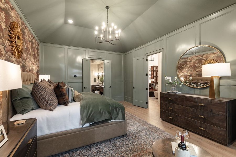 Representative Primary Bedroom - some options shown
