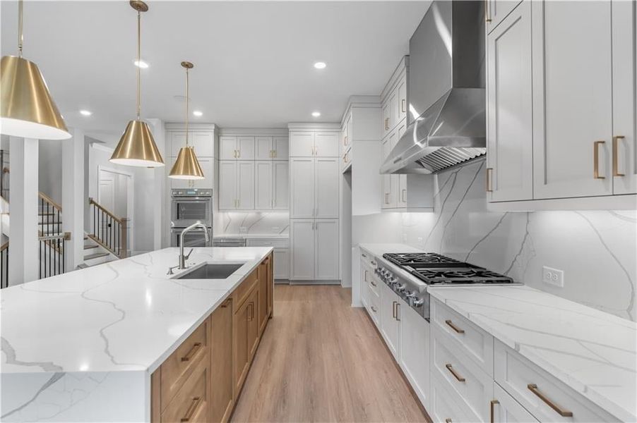 Furnished interior view inside a new home in Waterside Single Family, Peachtree Corners (Image 10).
