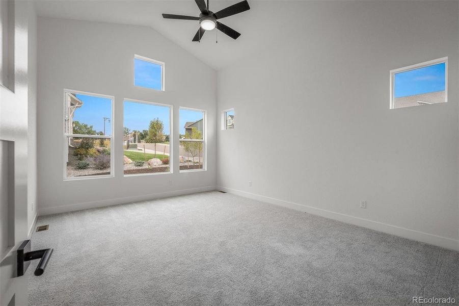 Spacious, unfurnished interior of a new home in Cloverleaf – Mountainview Collection, Monument (Image 15).