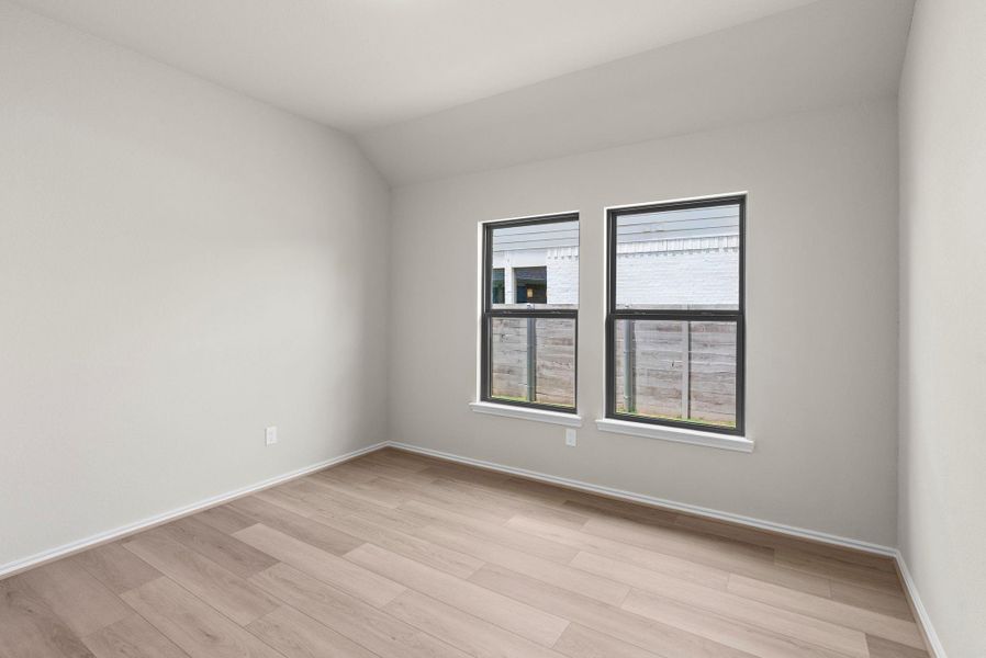 Spacious, unfurnished interior of a new home in Two Step Farm, Montgomery (Image 24). Spacious, unfurnished interior of a new home in Two Step Farm, Montgomery (Image 24).