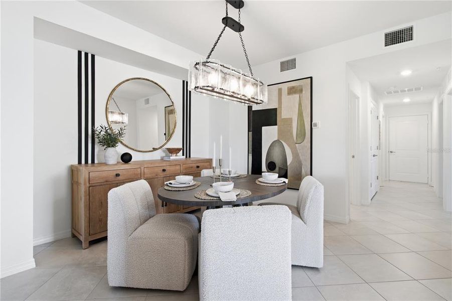 Furnished interior view inside a new home in , Lakewood Ranch (Image 45).