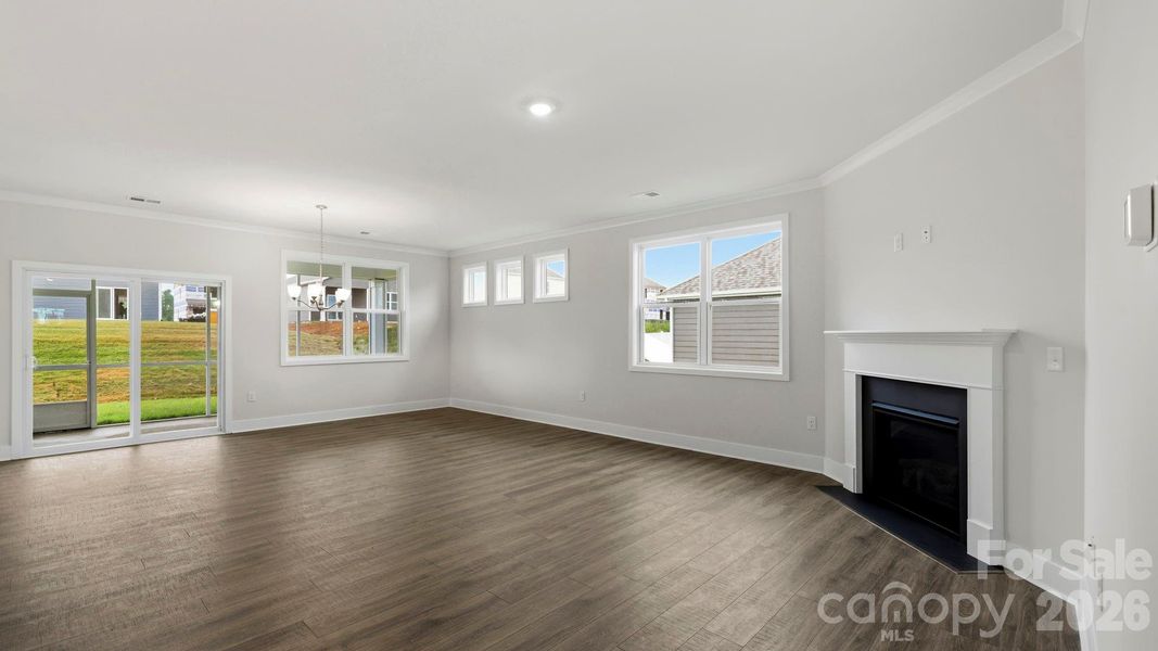 Spacious, unfurnished interior of a new home in Tap Root Farms, Fletcher (Image 27). Spacious, unfurnished interior of a new home in Tap Root Farms, Fletcher (Image 27).