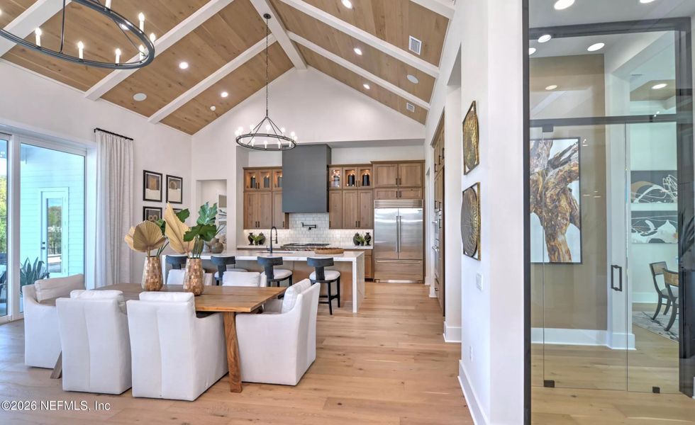 Furnished interior view inside a new home in , Fernandina Beach (Image 18).
