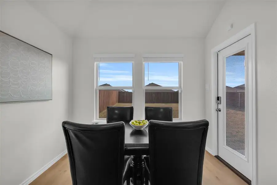 Furnished interior view inside a new home in , Princeton (Image 18).