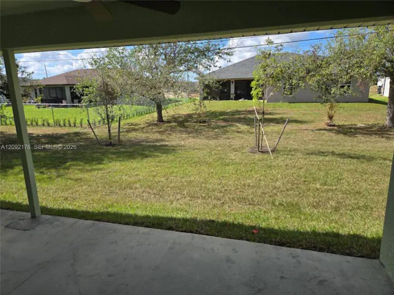 Exterior details and patio area of a home in , Cape Coral (Image 3). Exterior details and patio area of a home in , Cape Coral (Image 3).