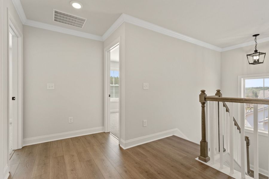 Spacious, unfurnished interior of a new home in Cherokee Knoll, Williamston (Image 20).