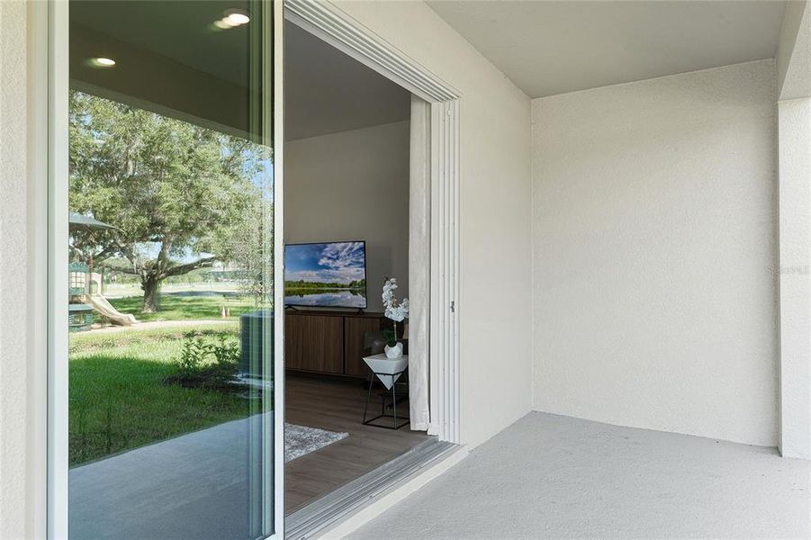 Exterior details and patio area of a home in Nona West, Orlando (Image 2). Exterior details and patio area of a home in Nona West, Orlando (Image 2).