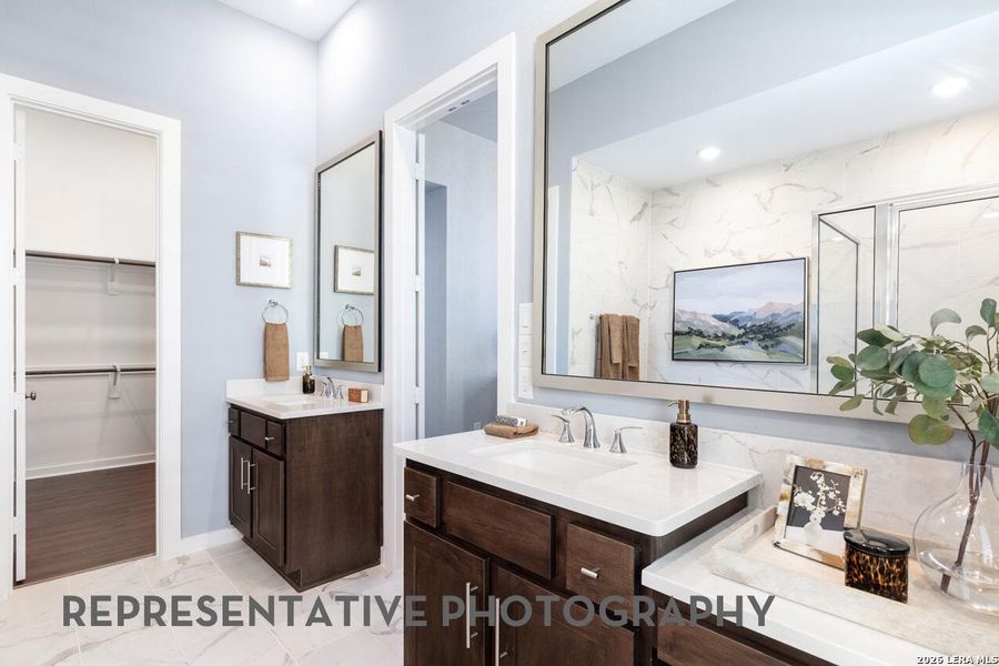 Furnished interior view inside a new home in Mayfair, New Braunfels (Image 39).