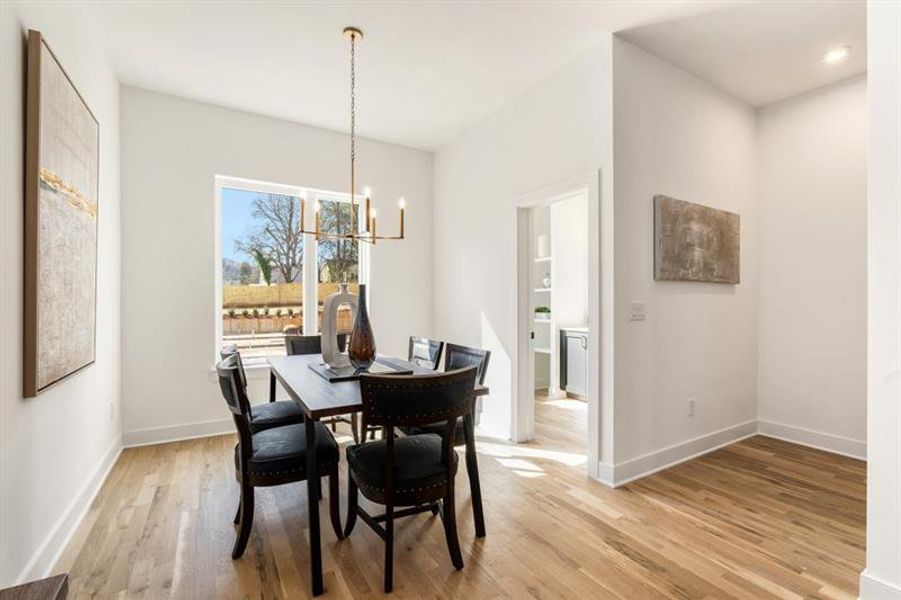Furnished interior view inside a new home in Madison Park South, Atlanta (Image 7).