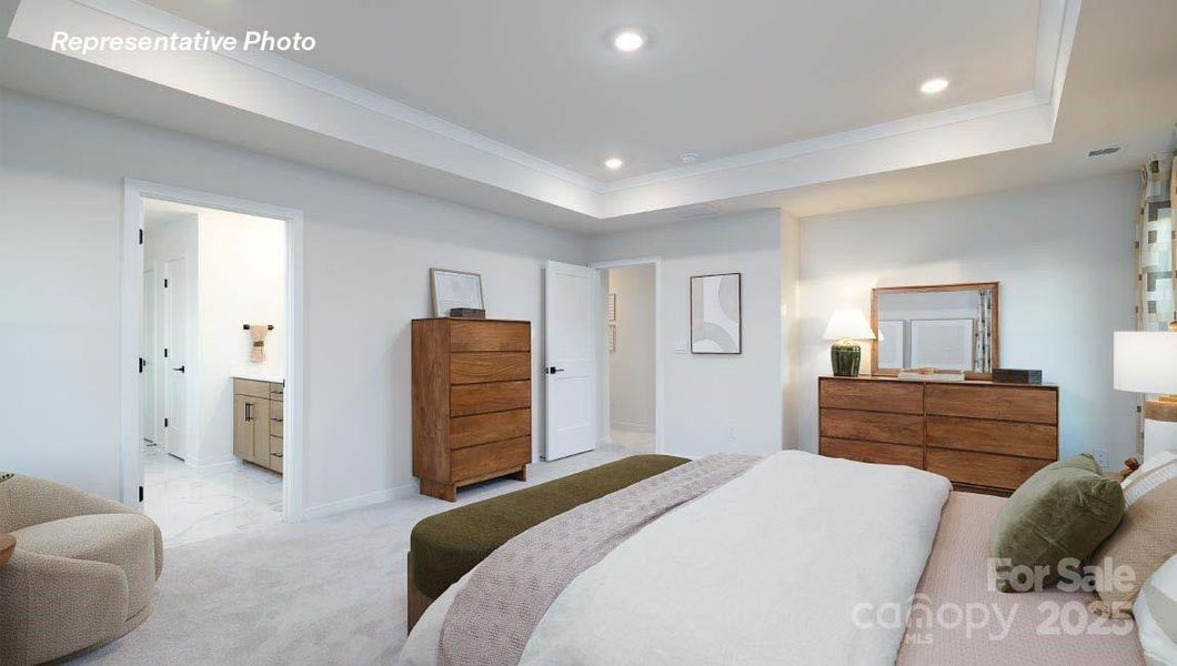 Furnished interior view inside a new home in Westport, York (Image 11).