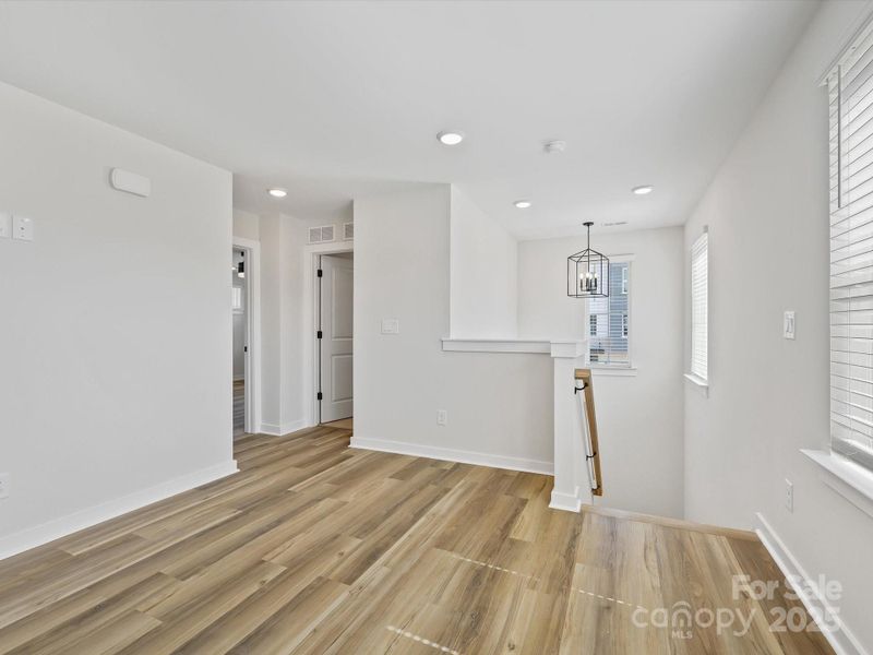 Spacious, unfurnished interior of a new home in The River District - Pioneer Collection, Charlotte (Image 25).