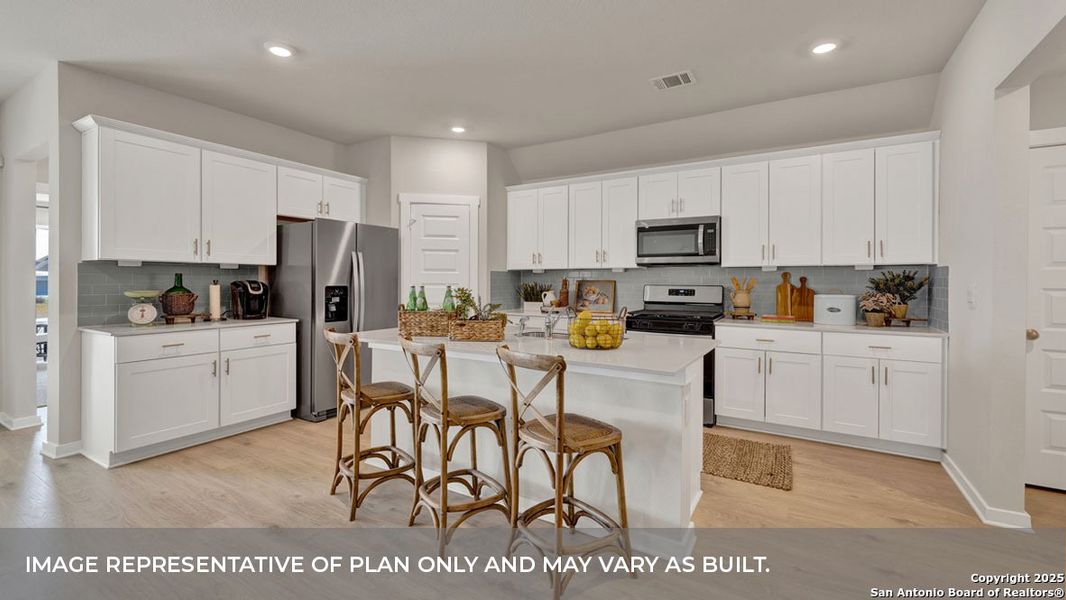 Furnished interior view inside a new home in Hartland Ranch, Lockhart (Image 4).