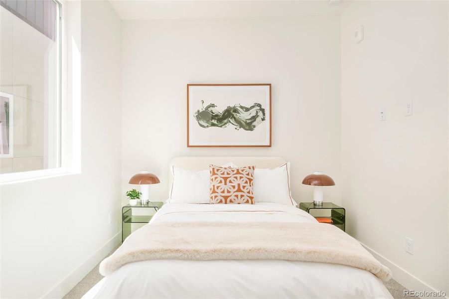 Furnished interior view inside a new home in , Denver (Image 16). Furnished interior view inside a new home in , Denver (Image 16).