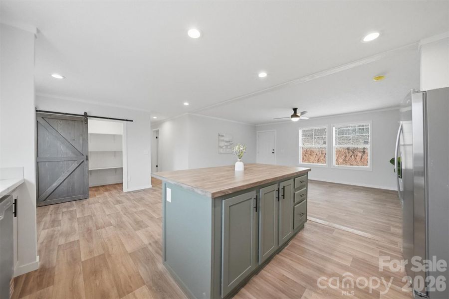 Furnished interior view inside a new home in , Morganton (Image 9).