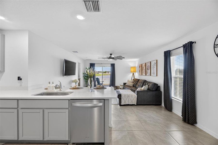 Furnished interior view inside a new home in Berry Bay, Wimauma (Image 11).