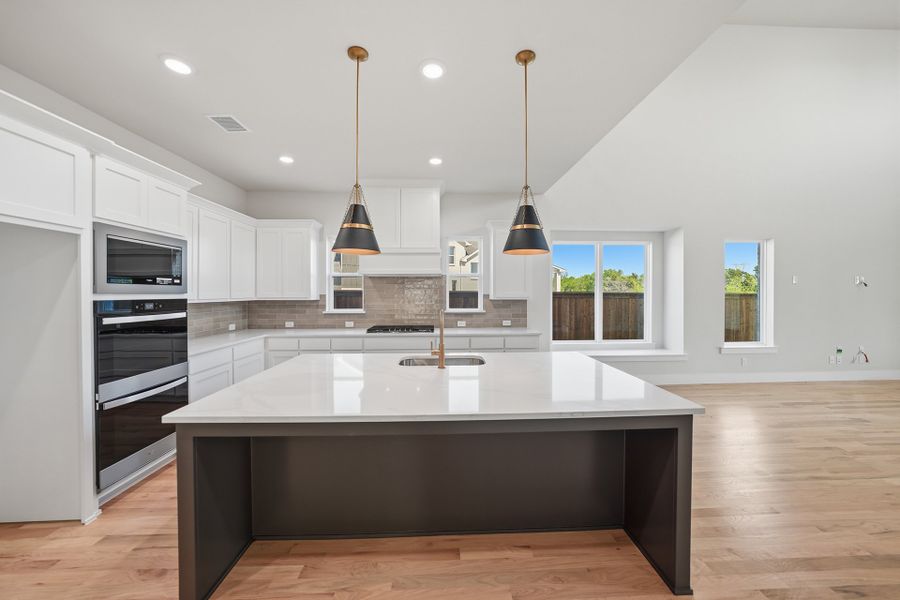 Furnished interior view inside a new home in Aster Park, McKinney (Image 6).