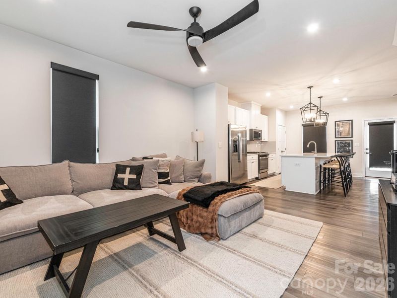 Furnished interior view inside a new home in , Charlotte (Image 7).