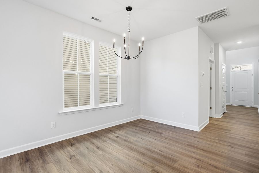 Spacious, unfurnished interior of a new home in Renaissance at White Oak, Garner (Image 22).