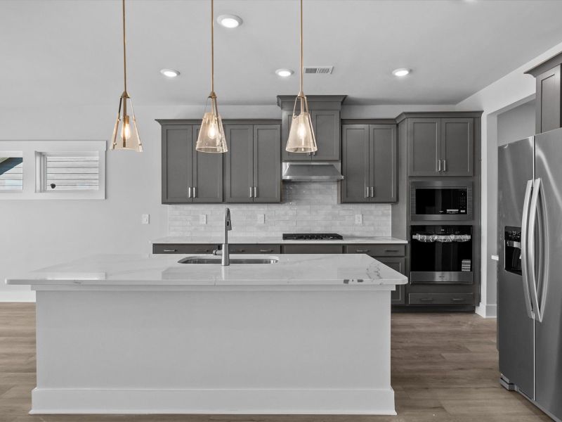 Furnished interior view inside a new home in Riverwood Farm, Piedmont (Image 3).