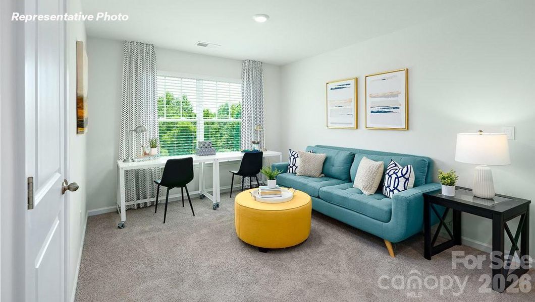 Furnished interior view inside a new home in Brandon Creek, Gastonia (Image 36).