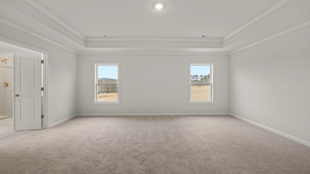 Spacious, unfurnished interior of a new home in Thalley Creek Estates, Cumming (Image 20).
