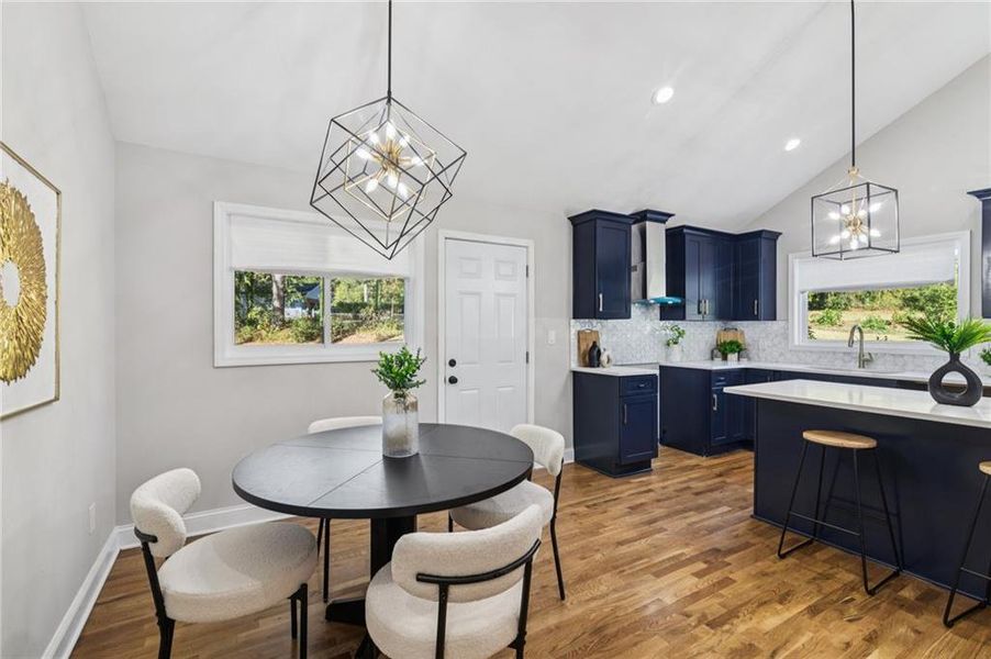 Furnished interior view inside a new home in , Decatur (Image 5).