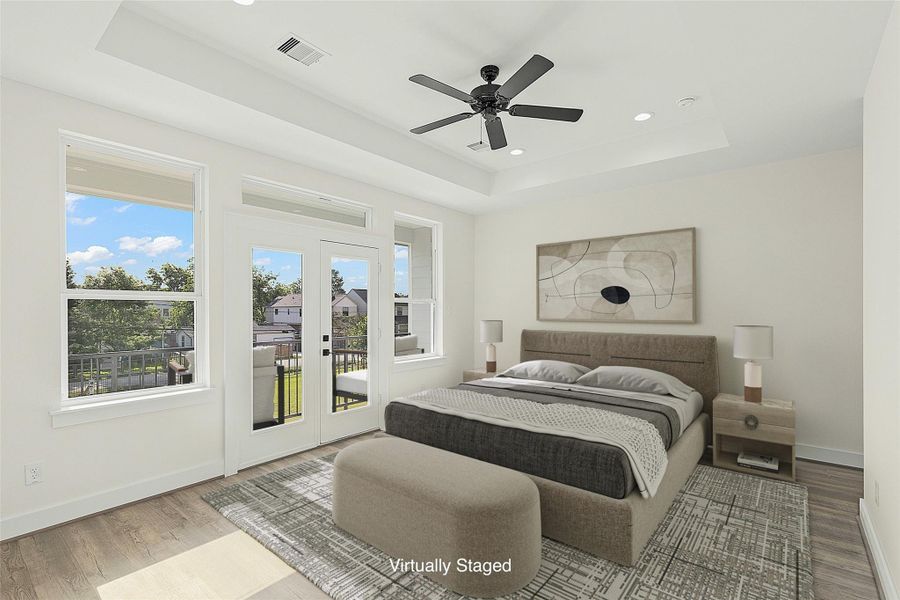 Furnished interior view inside a new home in , Houston (Image 14). Furnished interior view inside a new home in , Houston (Image 14).