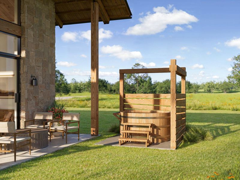 Rendering of Hot Tub Upgrade