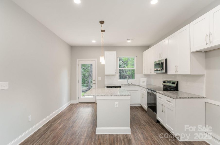 Furnished interior view inside a new home in , Gastonia (Image 1).