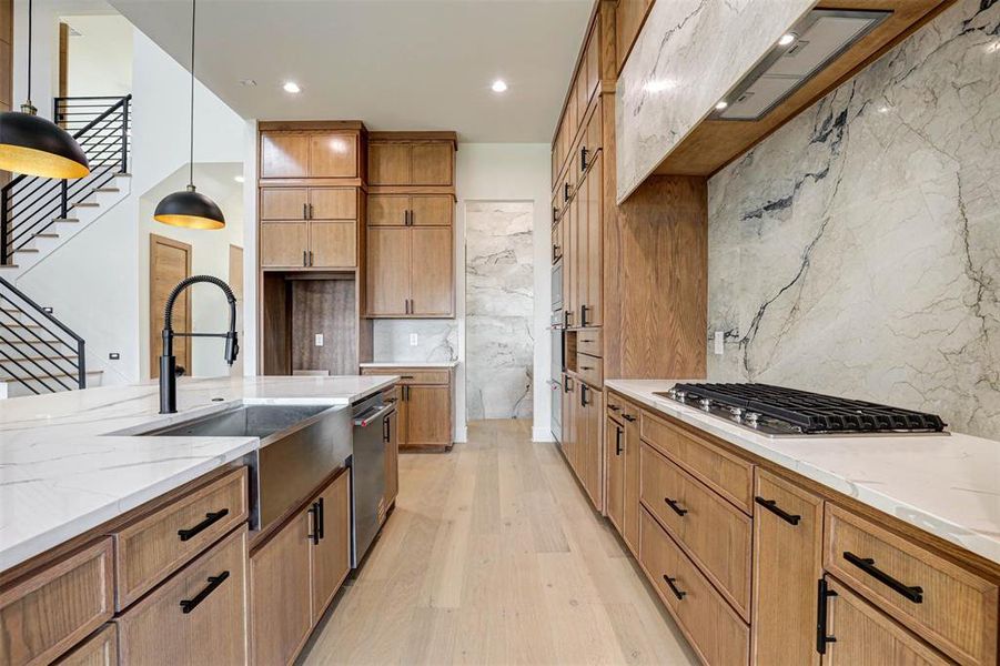 Furnished interior view inside a new home in , Keller (Image 8).