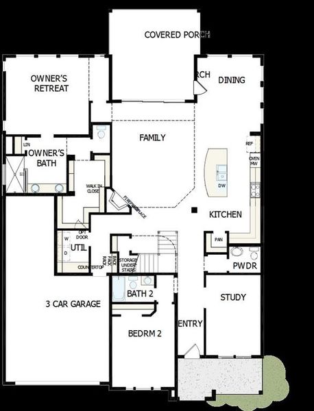 2D floor plan layout of this home in The Ridge at Northlake, Northlake, TX (Image 2). 2D floor plan layout of this home in The Ridge at Northlake, Northlake, TX (Image 2).