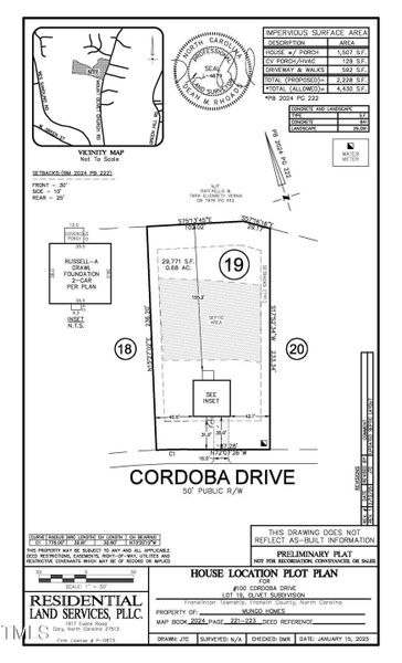 19 OVT Plot Plan 19 OVT Plot Plan