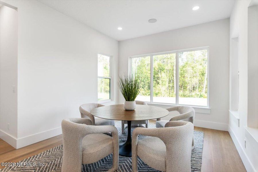 Furnished interior view inside a new home in Tamaya, Jacksonville (Image 12).