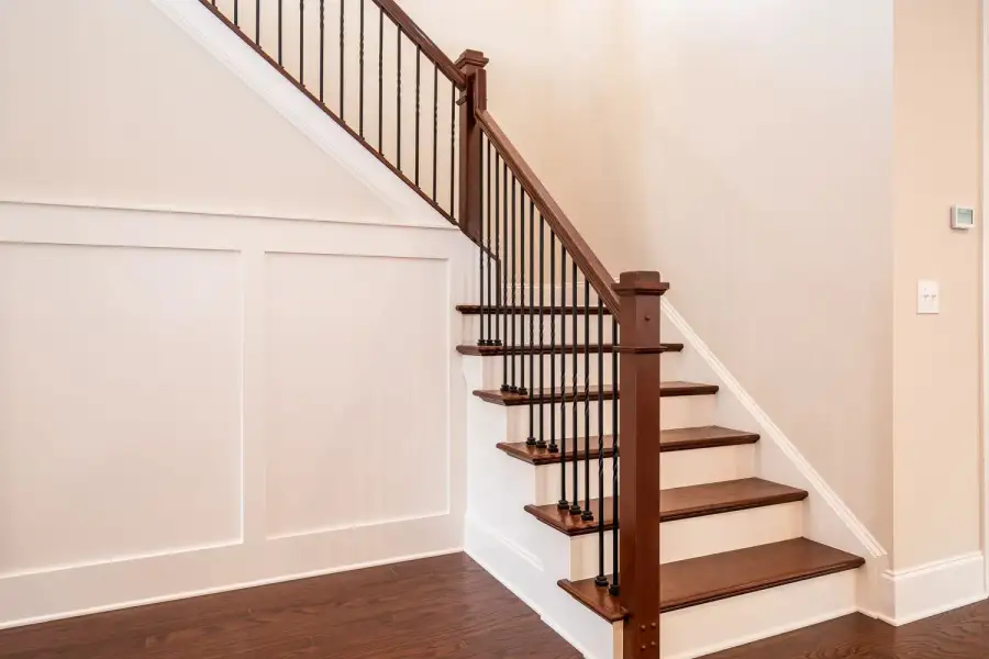 Representative unfurnished interior of a home built from the St. Andrews with 3rd Floor Retreat by Greybrook Homes in Shepherds Trace, Clover (Image 29).