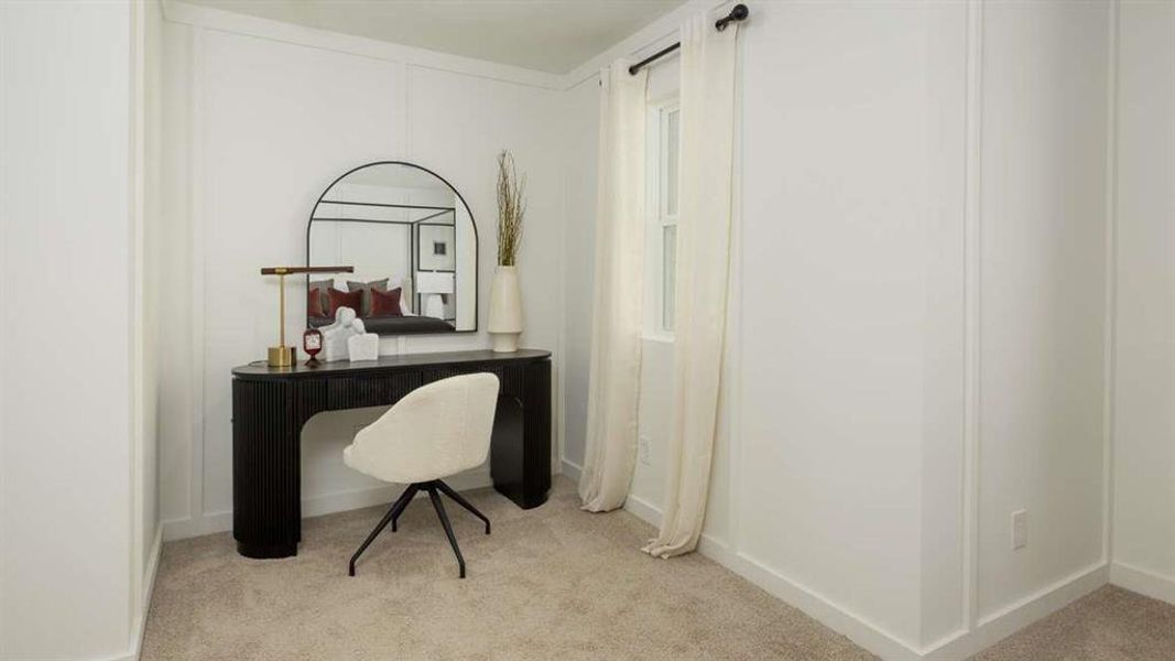 Furnished interior view inside a new home in Mableton Station, Mableton (Image 29).