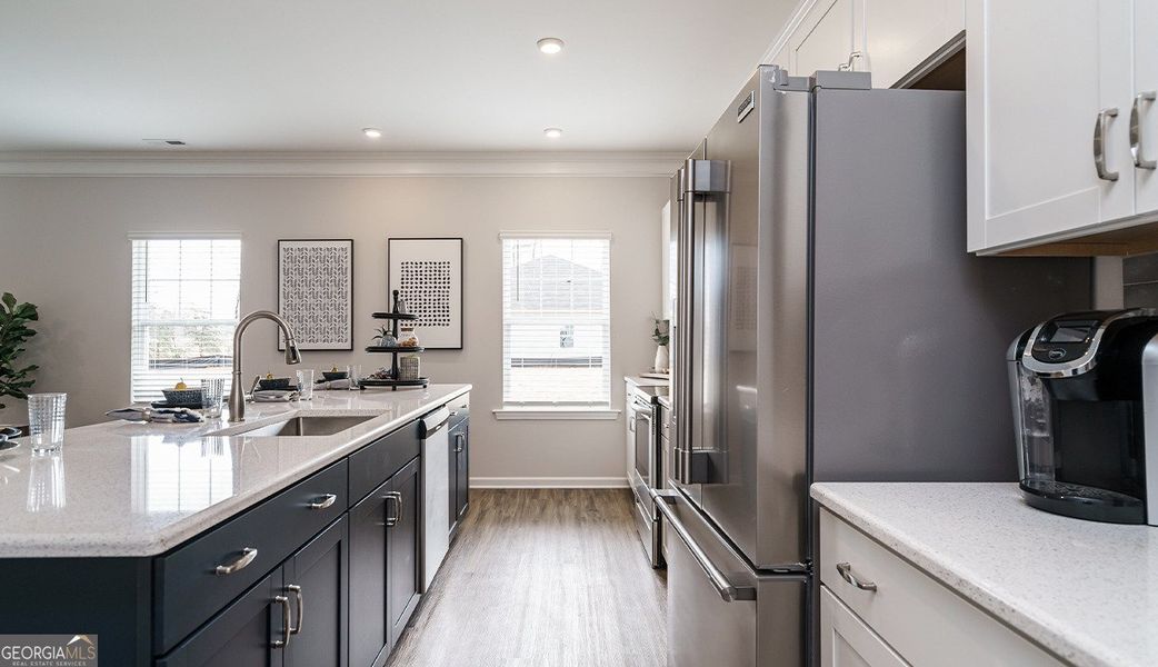 Furnished interior view inside a new home in Cobblestone Crossing, Warner Robins (Image 11).