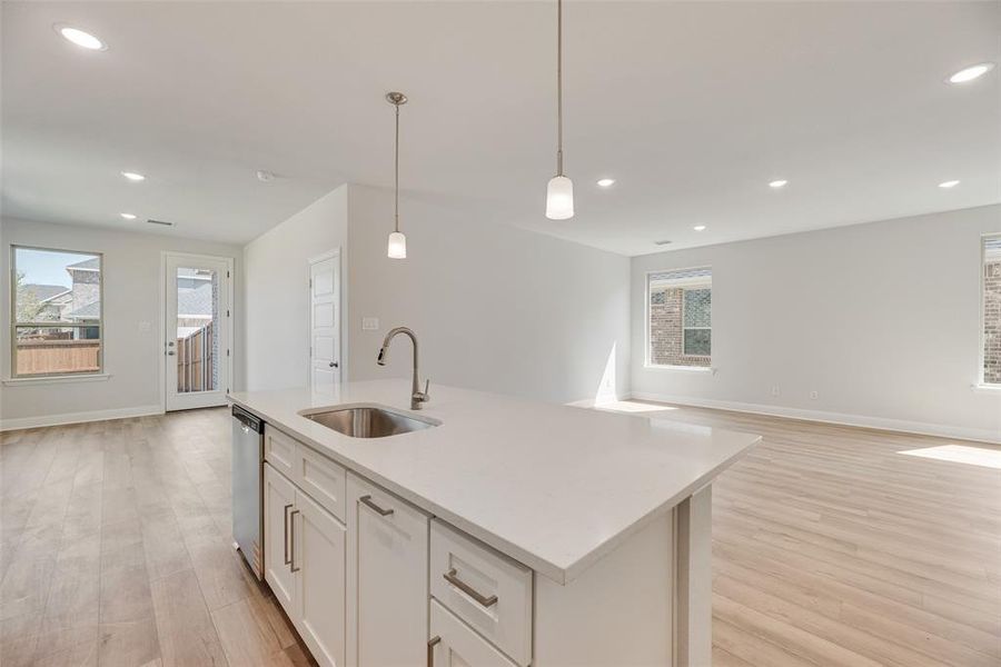 Furnished interior view inside a new home in Arbors at Legacy Hills, Celina (Image 8).