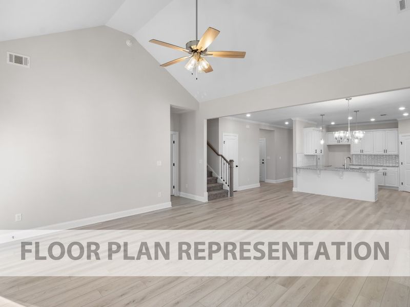 Kitchen & Café | Glendale Plan by Ivey Homes