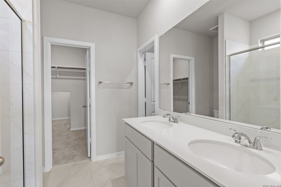 Furnished interior view inside a new home in The Parklands, Schertz (Image 7).