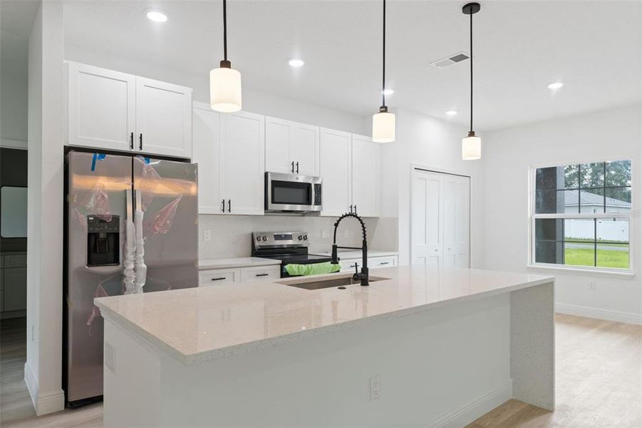 Furnished interior view inside a new home in , Ocala (Image 3).