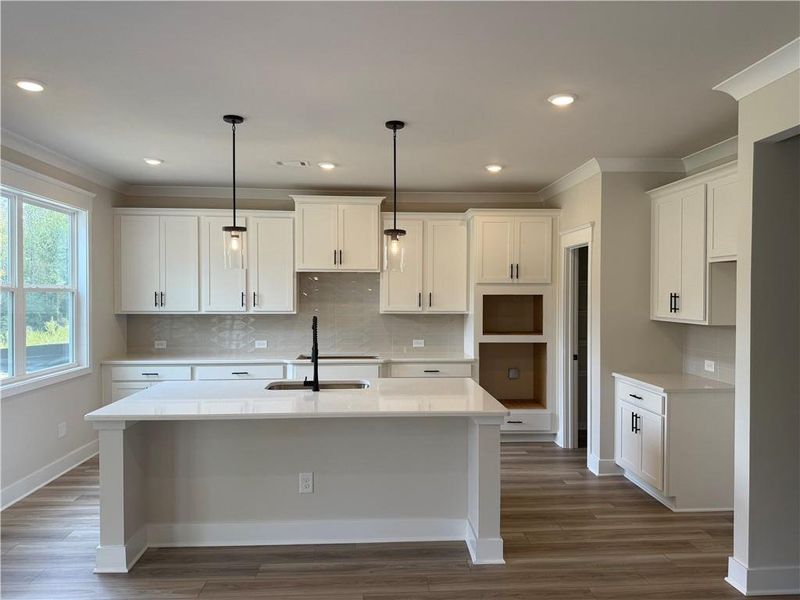 Furnished interior view inside a new home in Rosewood Lake Estates, Hoschton (Image 4). Furnished interior view inside a new home in Rosewood Lake Estates, Hoschton (Image 4).