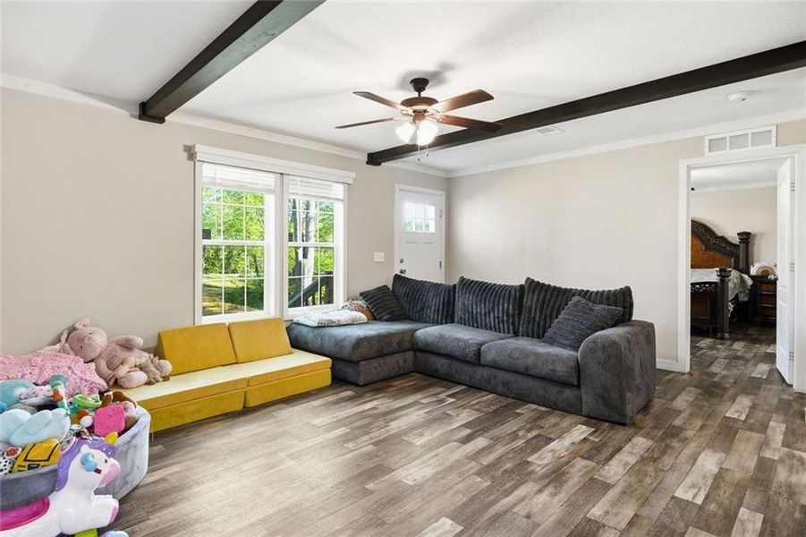 Furnished interior view inside a new home in , Talking Rock (Image 9).