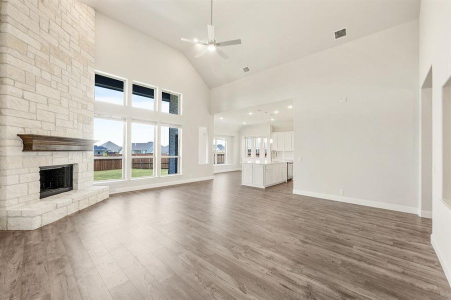 Spacious, unfurnished interior of a new home in Wildcat Ridge, Godley (Image 28). Spacious, unfurnished interior of a new home in Wildcat Ridge, Godley (Image 28).