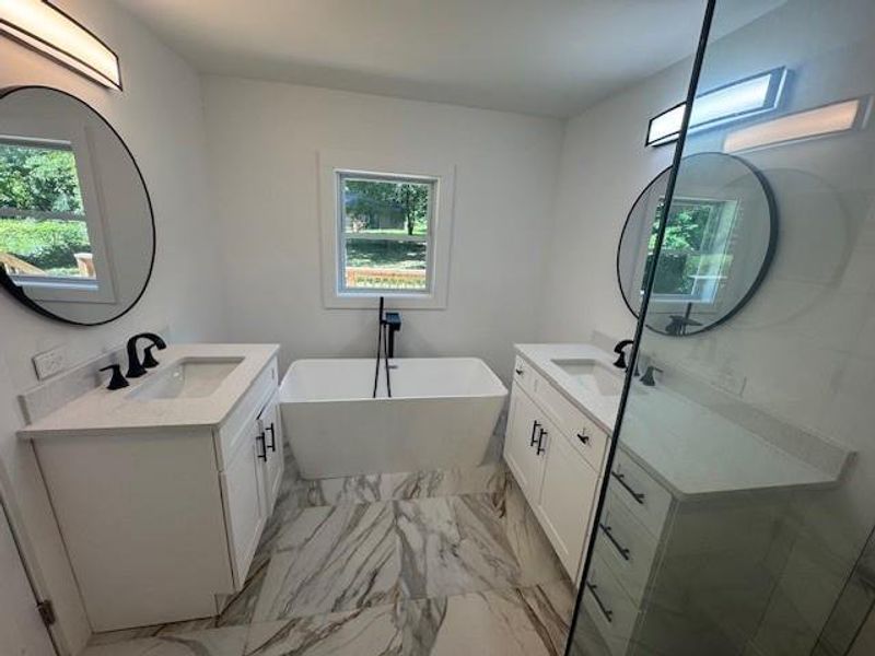 Furnished interior view inside a new home in , East Point (Image 4).