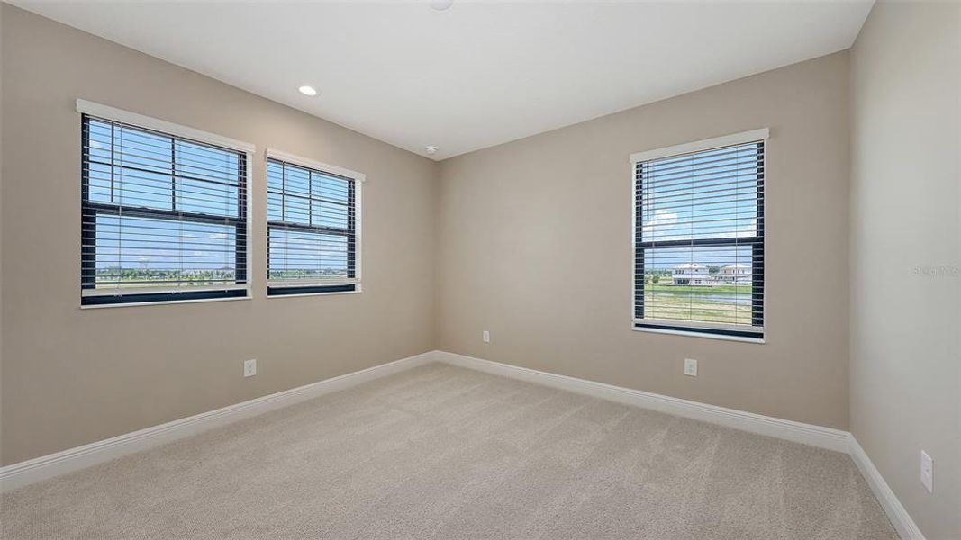 Spacious, unfurnished interior of a new home in Palm Grove, Lakewood Ranch (Image 27). Spacious, unfurnished interior of a new home in Palm Grove, Lakewood Ranch (Image 27).